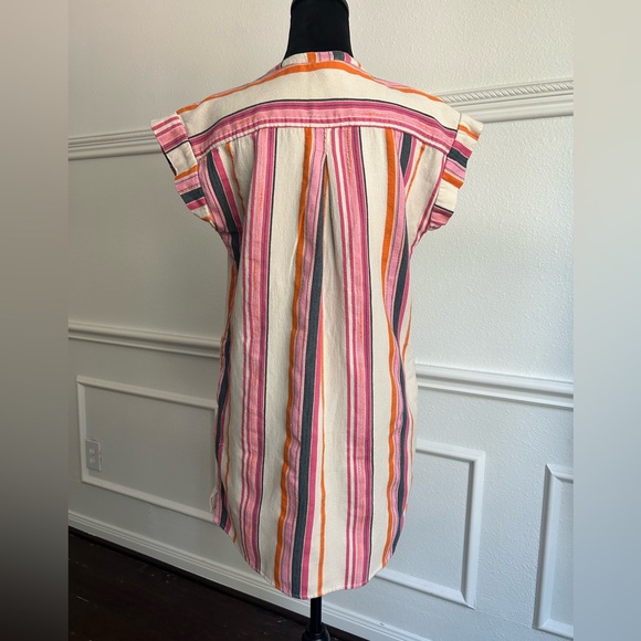 Uncle Frank Colorful Striped Tunic Dress, Size Small - Picture 3 of 6